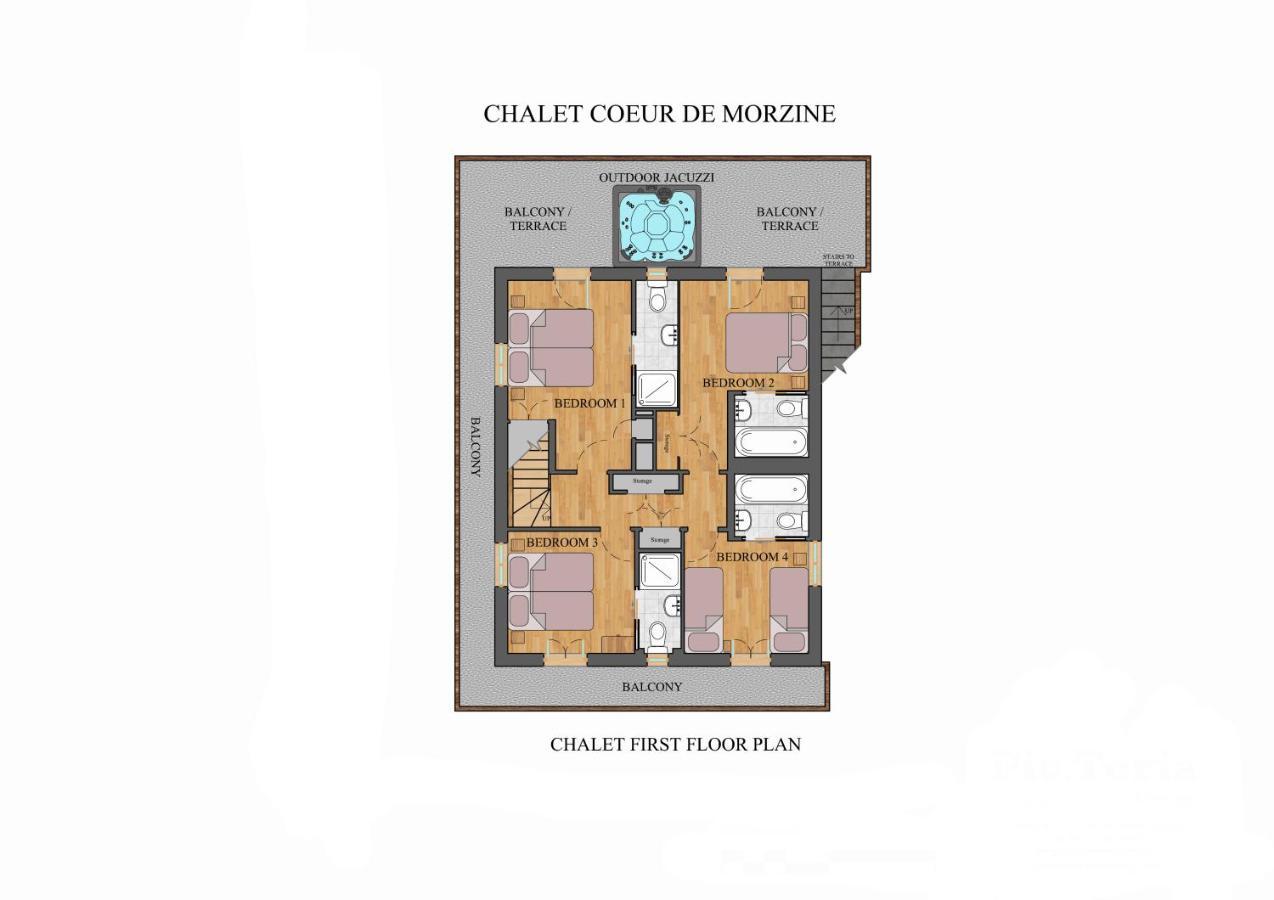 Simply Morzine - Chalet Coeur De 모르진 외부 사진